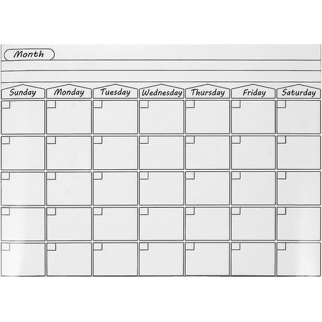 1 tableau mémo pour réfrigérateur (1/3)