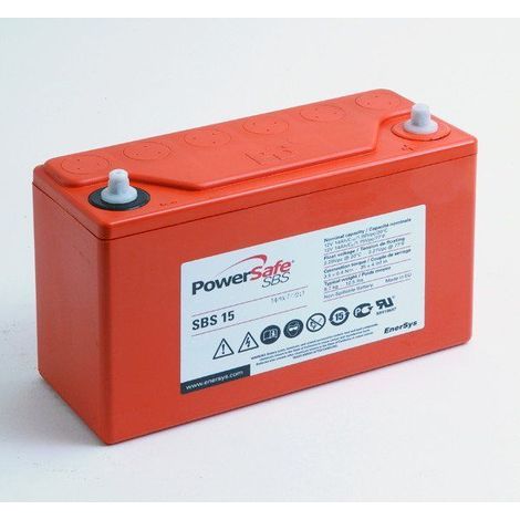 Enersys - Batterie plomb pur Powersafe SBS15 12V 14Ah M6-V (1/5)