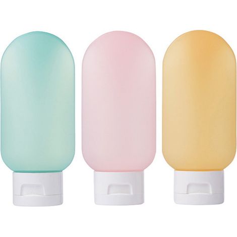 Bouteilles De Voyage Etanches - 100 ml - Pour Liquides Cosmétiques - Ensemble De 3 Pièces (1/5)