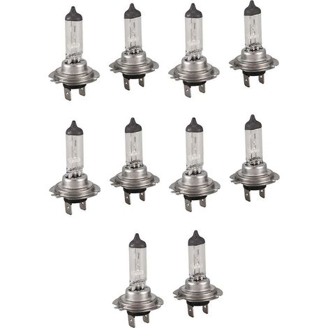 10x Auto-Frontscheinwerfer H7 Glühbirne 12V 55W()