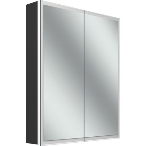 Armario con espejo Schneider GLOW D2W, 2 puertas 30/30cm, (1/5)