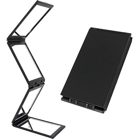 Miroir de précision auto-perforant - 12,5 x 7 x 2,3 cm - Miroir rotatif à 360° - Miroir pliable (1/5)