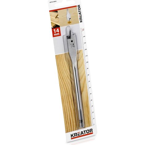 Punta piatta per legno lunghezza 152 mmDiametro 14 mm