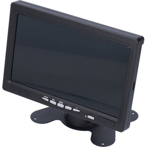 Caméra de recul 7 pouces avec moniteur LCD étanche HD, vision nocturne pour camion et remorque, prise UE 100-240V, affichage inversé (1/5)