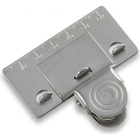 1 pince pour mètre ruban, outil de fixation pour mètre ruban de précision, outil de mesure. (1/5)