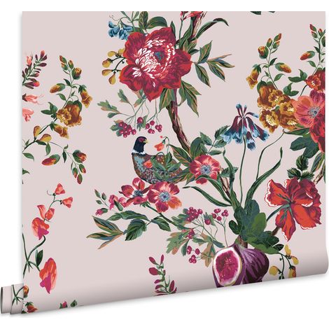 Joules Vliestapete Forest Chinoiserie Antique Crème 10mx52cm