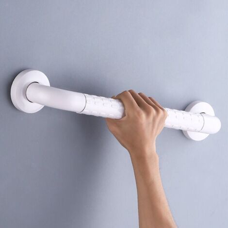 Environ 50 cm blanc-1 pièce main courante antidérapante sécurité salle de bain main courante toilette main courante personnes âgées handicapées femme enceinte (1/3)