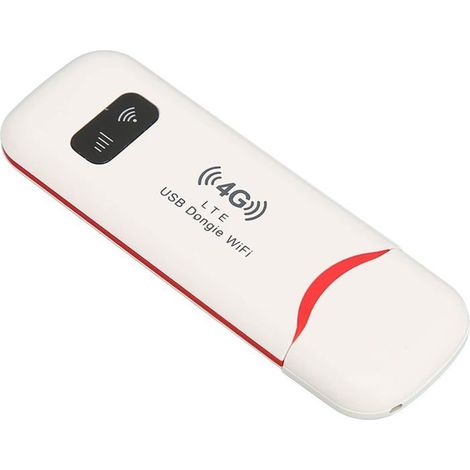 Hotspot Mobile,Clé WiFi Portable 4G LTE supportant 10 utilisateurs,Signal Stable à Grande Vitesse WPA WPA2 Encryption WiFi Router (1/4)