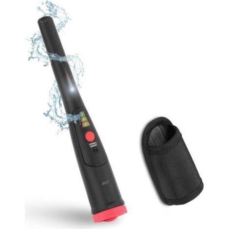 [NEVER USED] High-sensitivity metal detector (battery-free), alternative to the expensive pinpointer, with indicator light and LED illumination, 360° scanning, metal detectors