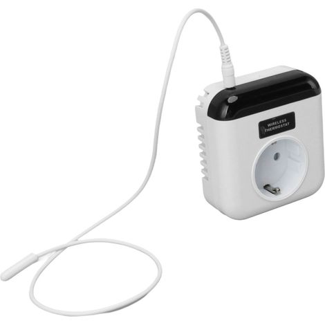 Intelligenter WLAN-Thermostat mit Steckdose, programmierbarer drahtloser Temperaturregler mit Stecker und App-Fernsteuerung, 220-V-EU-Stecker (1/5)