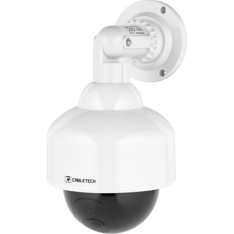 Caméra factice rotative avec LED DK-10 Cabletech, alimentée par 2 piles AA
