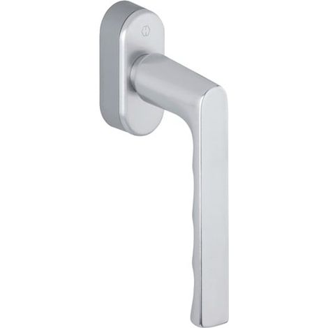 HOPPE manilla ventana Hamburgo 0700/UD9020 Aluminio F1/natural 32-42mm estándar - 11696370 (1/3)
