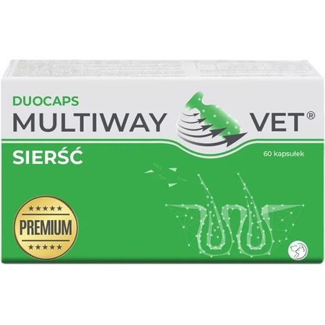 JM SANTE Multiway Vet Duocaps - twist-off capsules for coat and skin for dogs and cats – 60 pcs (1/3)