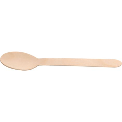 Cuillère en bois FSC 16 cm - 3000 unités - Betik