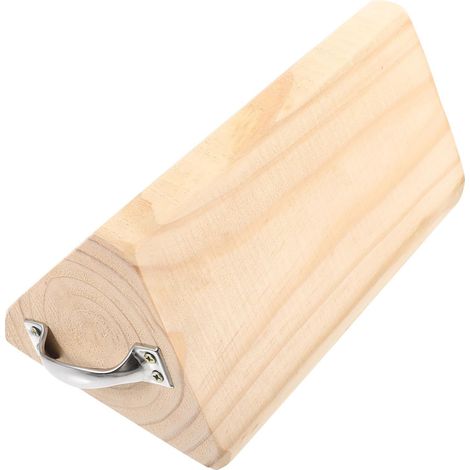 Bois Massif Cales de Roue Triangulaires pour Voitures et Motos (1/5)
