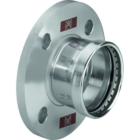 Bride de transition avec SC Temponox XL 1759.1XL en acier inoxydable de 88,9 mm