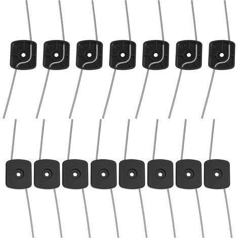 15 Rasenmäherköpfe, Rasenmäher-Verbrauchsmaterialien, Gartenmäher-Ersatzteile, elektrische Mähgeräte, geeignet für Gärten, Rasenflächen und Nutzpflanzen. (1/5)