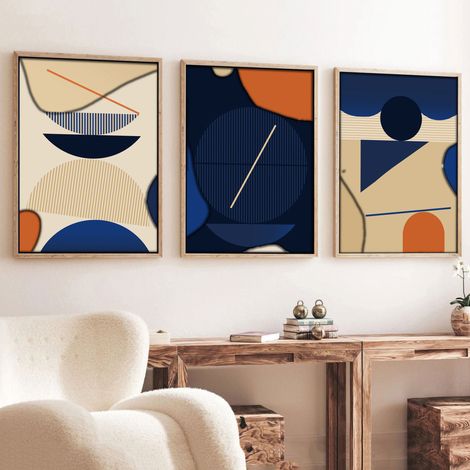 Cuadro Meravane, Estructura de Madera Noble, 50x70h cm Multicolor (1/4)