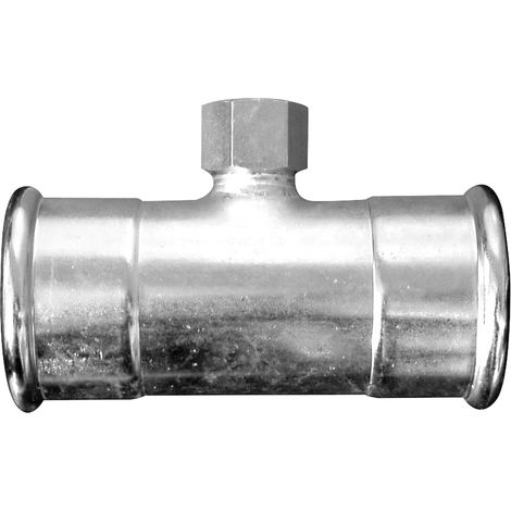SCELTO DA DESIVERO Tee c/deriv. filetto femmina 22x1/2x22 codice prod: DSV07604 (1/3)