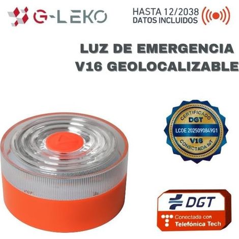G-Leko Baliza Led Luz V16 Homologada DGT