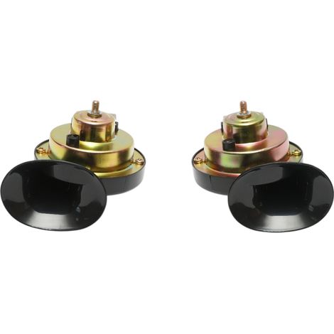 Clacson a tromba doppia 12V, 86 dB. Breckner Germany (1/5)