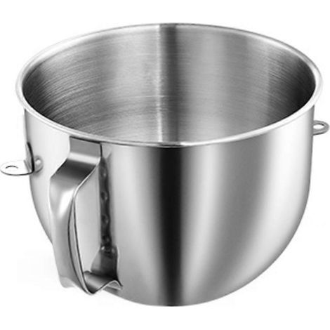 Bol mélangeur en acier inoxydable de 7 pintes pour KitchenAid : (1/4)