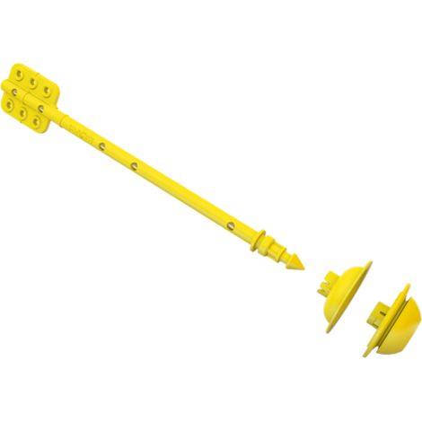 Isover – Suspente INTEGRA 2 pour fixation membrane étanchéité – Composite armé – Longueur 12-16cm – Boite de 50 unités
