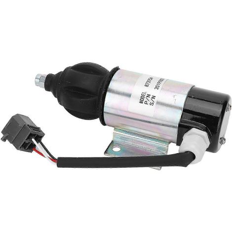 Électrovanne d'arrêt pour moteurs Perkins séries 2006, 3008 et 3012, accessoires 873754 24 V (1/4)