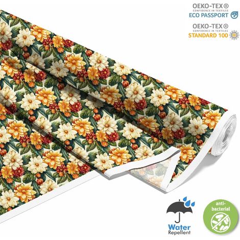 TESSUTI DECORATIVI PER ESTERNI OXFORD - Motivo Fiori I DX5425 (1/5)