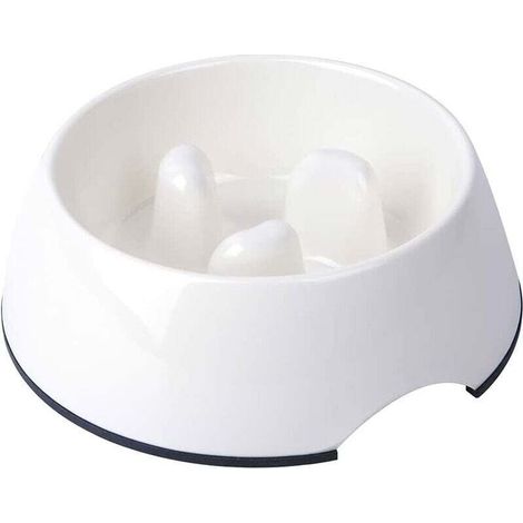 Crezuo Fressnapf für Hunde, BPA-frei, Melamin, verschluckungssicher, interaktiver Futternapf.