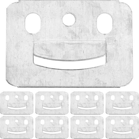 100 pièces Clips de montage mur supports fixation pour panneaux