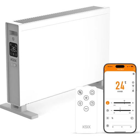 Elektrischer Heizkörper ksix blaze 2000 W leise Konvektion (1/3)