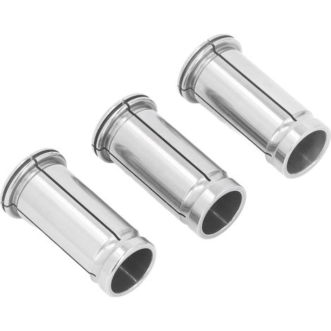 Satz mit 3 C25-Spannzangen, Werkzeughalter mit geradem Schaft für Fräsmaschinen, Spannfutter aus hochkohlenstoffhaltigem Stahl für CNC-Drehmaschinen, 10 mm, 12 mm, 14 mm (1/5)