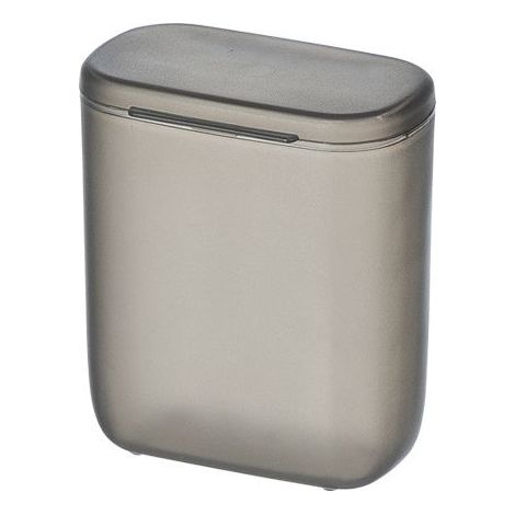 Portable fil câble boîte de rangement voyage écouteurs bijoux pièce organisateur poubelle tiroir maquillage rouge à lèvres support anti-poussière stockage 1 pièces (gris) (1/5)