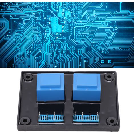 Régulateur de tension à transformateur d'isolement E000-22070 (AVR) pour générateurs et moteurs à courant alternatif MAX500 V (1/5)