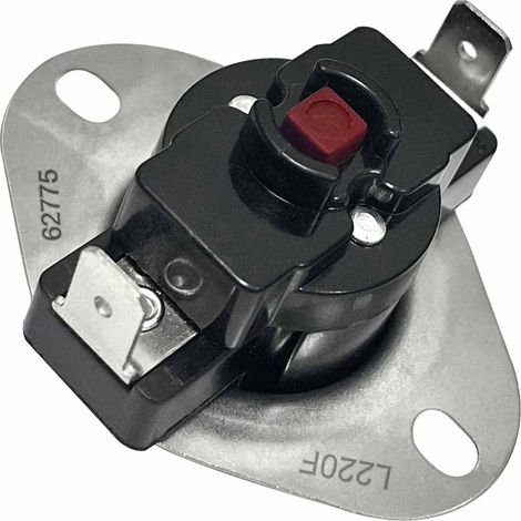 High-temperature safety thermostat 220°F for gas oven 62775, compatible with Dacor