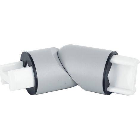 Raccord Universel à angle variable en PVC HRA-6 - finition gris - C/S FRANCE