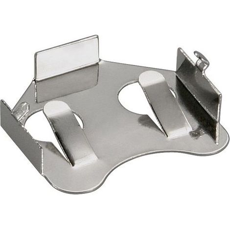 Portapila para pila CR2012, CR2016, CR2020, CR2025, CR2032  Gris