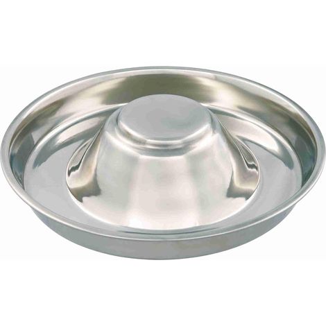 1 Gamelle Chien Acier Inoxydable 29 Cm Bord Surélevé Anti-Renversement Pour Chiots (1/5)