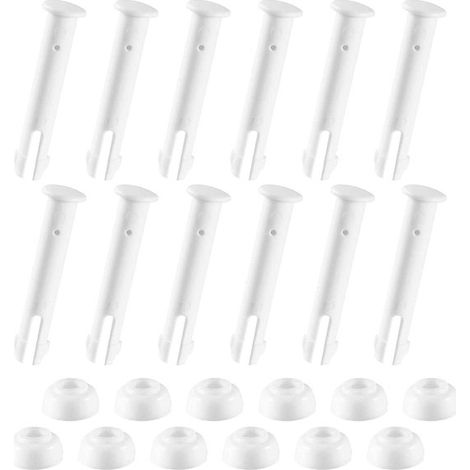 Adatto per telai di piscine Intex, set di 12 perni di fissaggio da 6,0 cm (1/5)