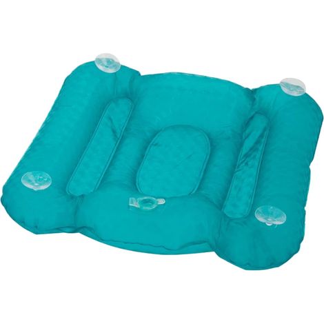 Almohada de baño ergonómica con ventosas, cojín de masaje para adultos.