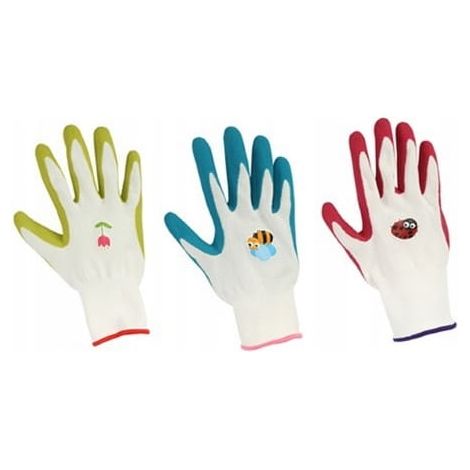 Gants de jardinage de protection en latex taille S