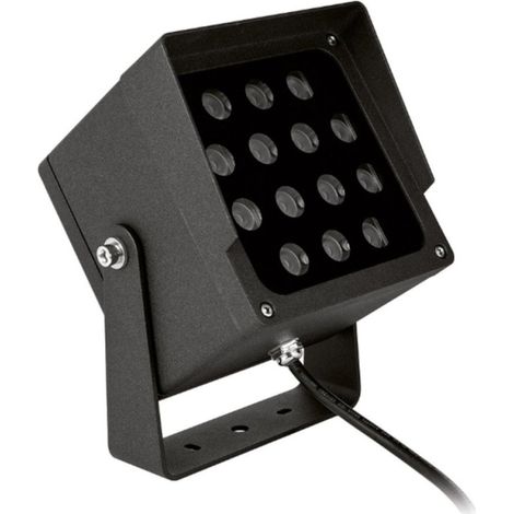 Projecteur led moderne gea led ges2234 ip65 avec verre ajustable et boîtier en aluminium