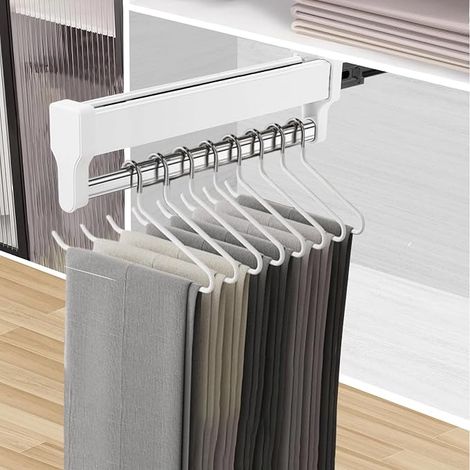 Tringle Penderie Extensible, Barre Telescopique pour Armoire 292mm (1/5)