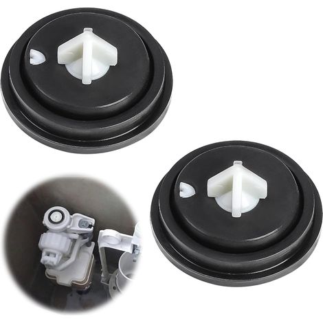 2PCS Rondelles de Diaphragme de Soupape, Rondelles de Joint Chasse d'Eau WC, Membranes pour Robinet Flotteur, Joints de Diaphragme à Entrée Latérale (1/5)