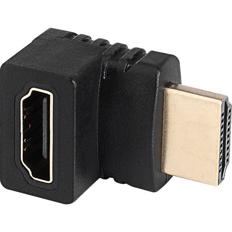 Adattatore HDMI Akyga AK-AD-70 a 90 gradi 4K Full HD (1/2)