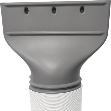 Fensteradapter für Klimaanlagen-Abluftschlauch, 13/15 cm tragbarer Klimaanlagen-Abluftschlauch, mobile Klimaanlagendüse, für Fenster und Türen, Belüftungsset (1/5)