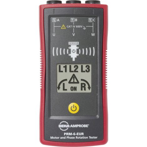 Beha Amprobe PRM-6-EUR KIT Drehfeldmessgerät CAT IV 600 V LCD (1/2)