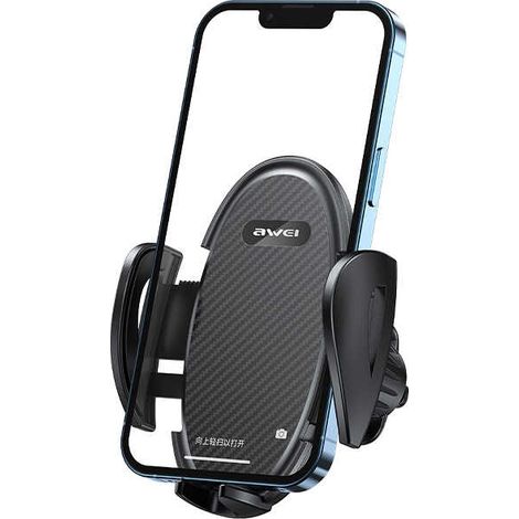 Support de grille d'aération de voiture noir AWEI X38 (1/3)