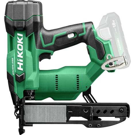 Agrafeuse 18V Gauge 18 18Ga Couronne étroite 2.4kg no batt/no charg. HitCase HIKOKI N1804DAW6Z